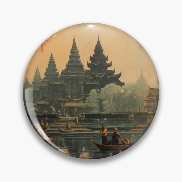 Item preview, Ancient Khmer - Temple designed and sold by KootenayDesigns.