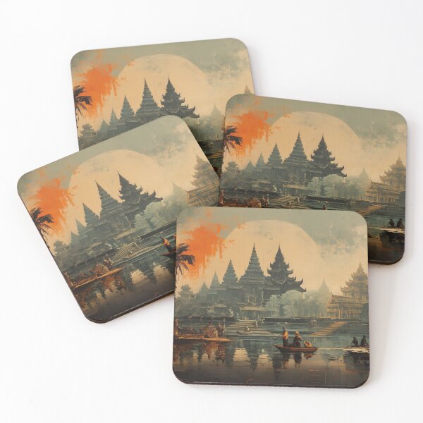 Item preview, Ancient Khmer - Temple designed and sold by KootenayDesigns.