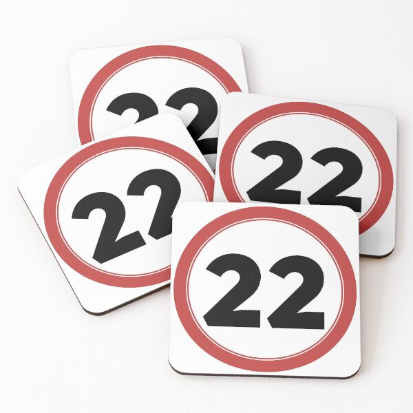 Item preview, Speed limit 22, happy 22nd birthday designed and sold by Wolagno.