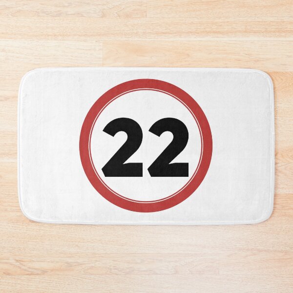 Item preview, Speed limit 22, happy 22nd birthday designed and sold by Wolagno.