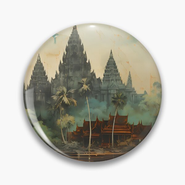 Item preview, Ancient Khmer - Temple designed and sold by KootenayDesigns.