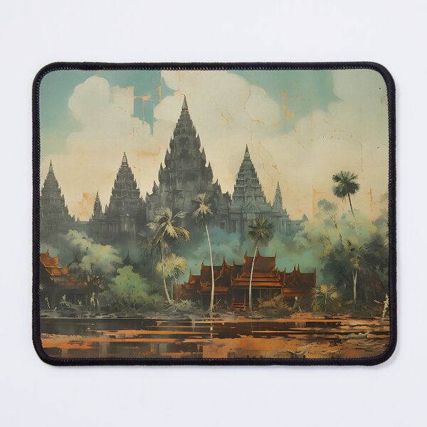Item preview, Ancient Khmer - Temple designed and sold by KootenayDesigns.