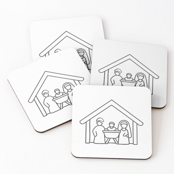 Item preview,  Traditional Nativity Scene Art – Christmas Spirit Collection designed and sold by CrossCrafted.