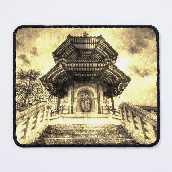 Item preview, The Pagoda Battersea Park London Vintage designed and sold by Londonimages.