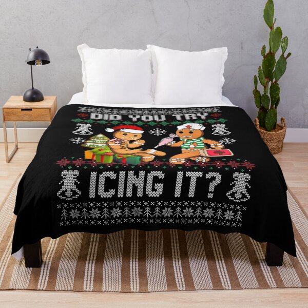 Item preview, Did You Try Icing It - Christmas Gingerbread Nurse Squad designed and sold by Tae-bois.