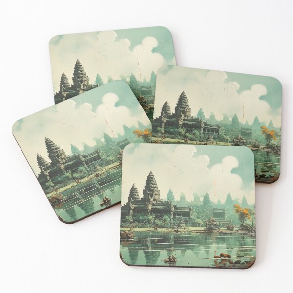 Item preview, Ancient Khmer - Temple designed and sold by KootenayDesigns.