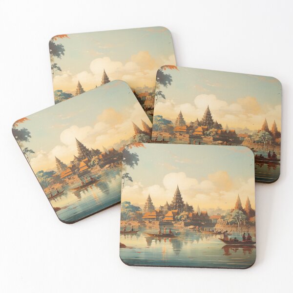 Item preview, Ancient Khmer - Temple designed and sold by KootenayDesigns.