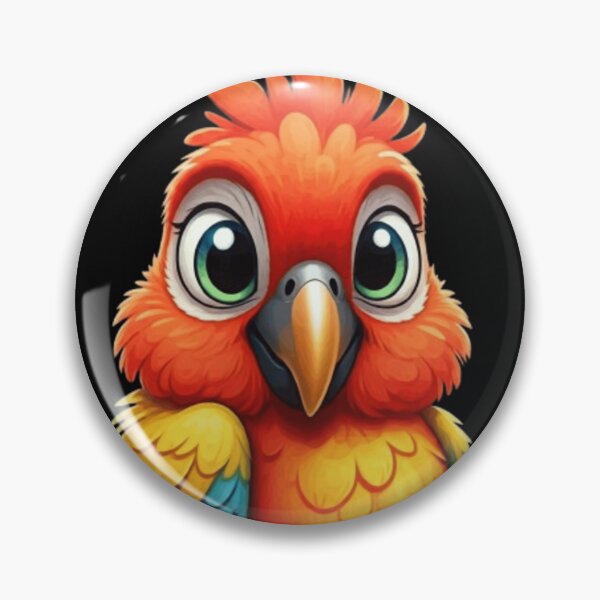 Item preview, Curious Parrot designed and sold by StickersRyous.