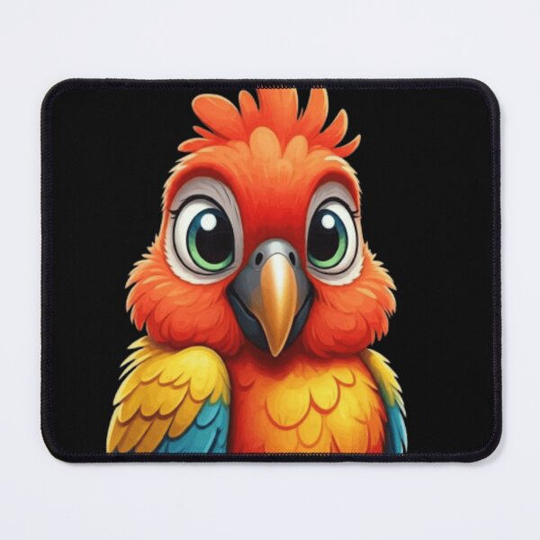 Item preview, Curious Parrot designed and sold by StickersRyous.