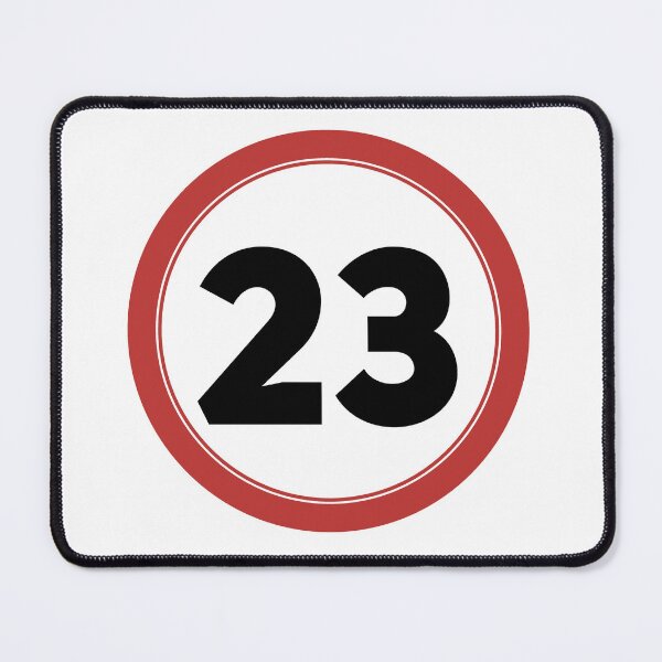 Item preview, Speed limit 23, happy 23rd birthday designed and sold by Wolagno.