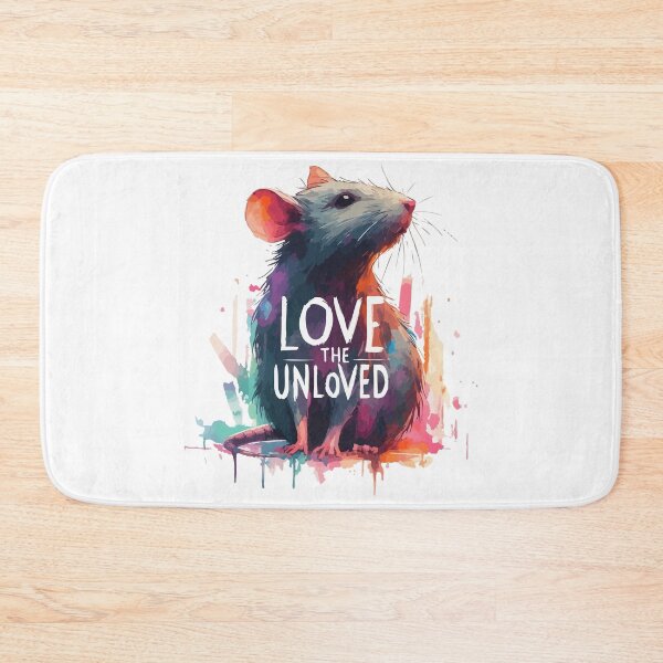 Item preview, Love The Unloved Funny Rat Owner Watercolor designed and sold by TomFrontierArt.