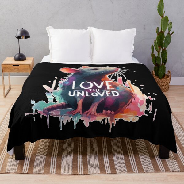 Item preview, Love The Unloved Funny Rat Owner Watercolor designed and sold by TomFrontierArt.