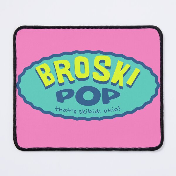 Item preview, Broski Pop That's Skibidi Ohio Funny Gen Alpha Slang Words 2024 designed and sold by chrisrivait.