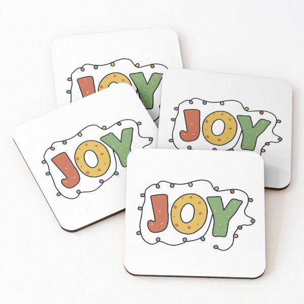 Item preview, Joy Christmas Lights Sticker | Festive Cheer Holiday Decor designed and sold by HahaHandlesHub.