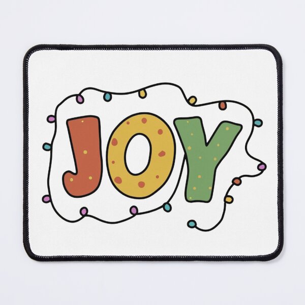 Item preview, Joy Christmas Lights Sticker | Festive Cheer Holiday Decor designed and sold by HahaHandlesHub.