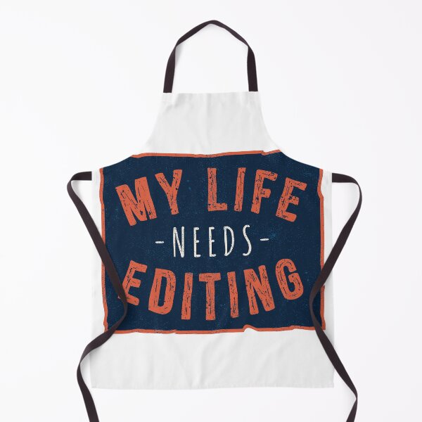 Item preview, My Life Needs Editing | Funny and Relatable Quote designed and sold by TurtleDojo.