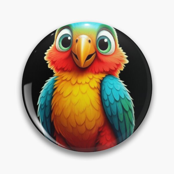 Item preview, Happy Parrot designed and sold by StickersRyous.