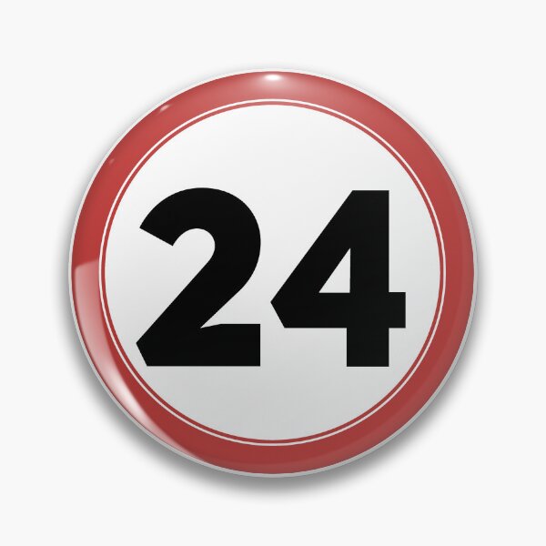 Item preview, Speed limit 24, happy 24th birthday designed and sold by Wolagno.