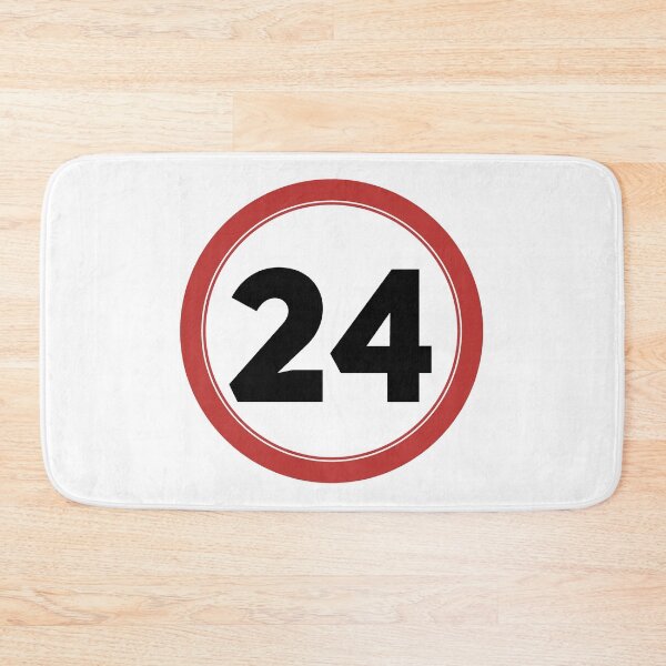 Item preview, Speed limit 24, happy 24th birthday designed and sold by Wolagno.