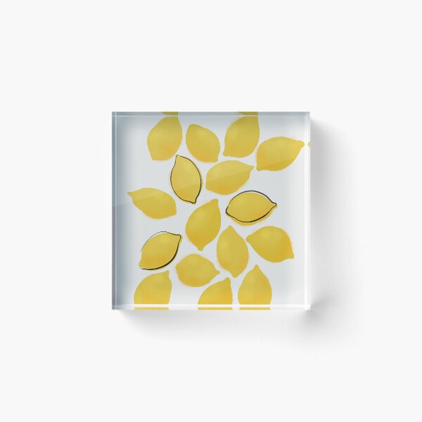 Item preview, Jenue lemons (square) designed and sold by blursbyai.