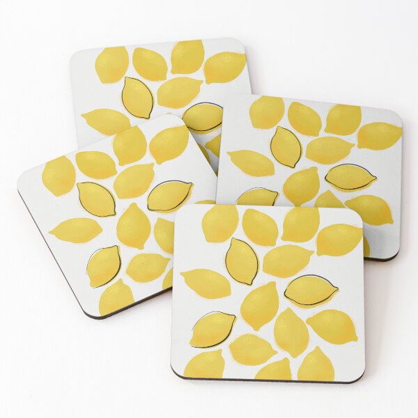 Item preview, Jenue lemons (square) designed and sold by blursbyai.