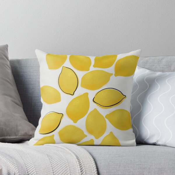 Item preview, Jenue lemons (square) designed and sold by blursbyai.