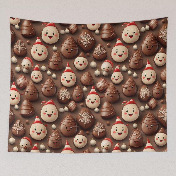 Item preview, Chocolatey Delights: A delicious pattern with chocolates in various shapes and sizes, perfect for satisfying any sweet tooth.  designed and sold by Grang Art Artistic Designs.