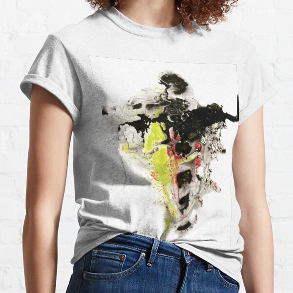 Liquid Dancer mixed media painting LD9382 Classic T-Shirt