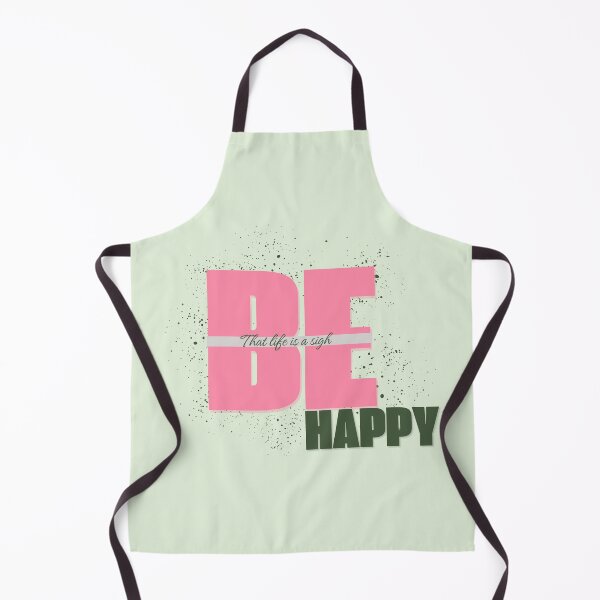 Item preview, be happy designed and sold by Verdiscarabee.