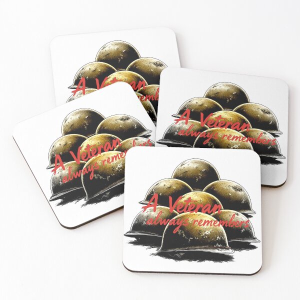 Item preview, A Veteran always remembers designed and sold by BlackCoralArt.