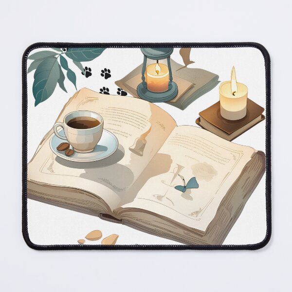 Item preview, Books, tea, flowers - Art 4 designed and sold by ArtBM.
