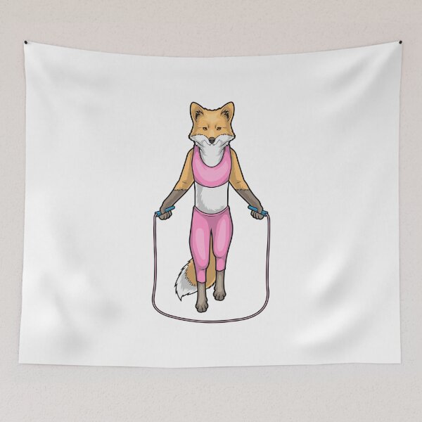 Item preview, Fox Skipping rope Jump rope Fitness designed and sold by Snabdesign84.