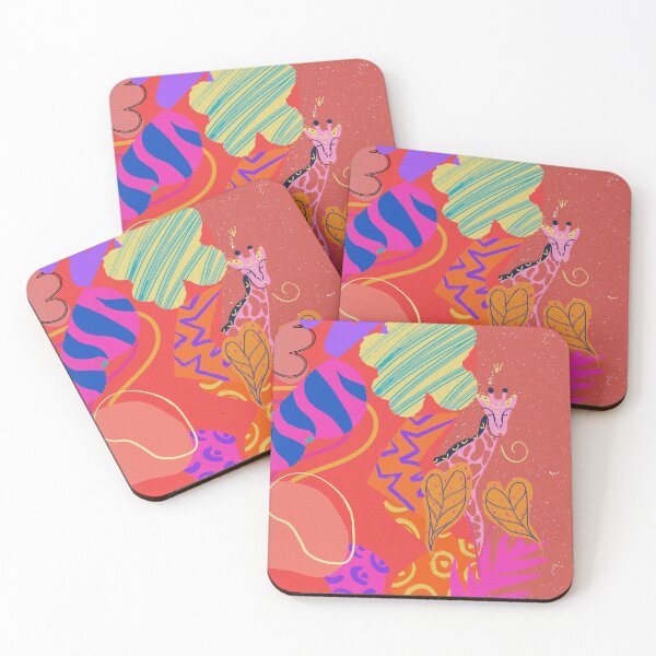 Item preview, Cute animals colorful floral  designed and sold by Abelievingheart.