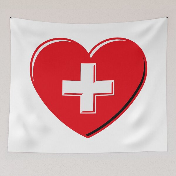 Item preview, Heart With Swiss Cross (I Love Switzerland / 3C / 3D) designed and sold by MrFaulbaum.