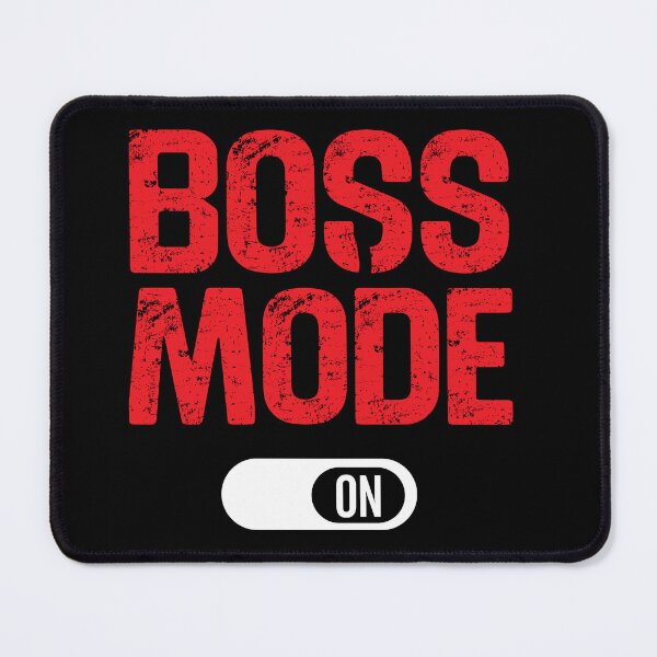 Item preview, Boss mode ON designed and sold by Dot1001.