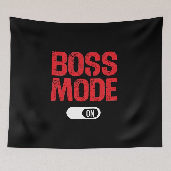 Item preview, Boss mode ON designed and sold by Dot1001.