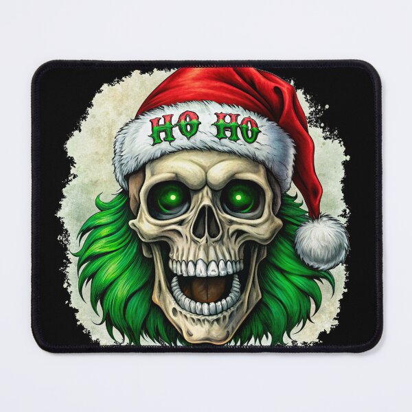 Item preview, Scull Santa Claus Ho Ho Ho designed and sold by LeeLooUA.