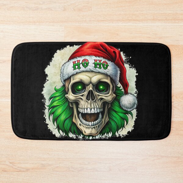 Item preview, Scull Santa Claus Ho Ho Ho designed and sold by LeeLooUA.