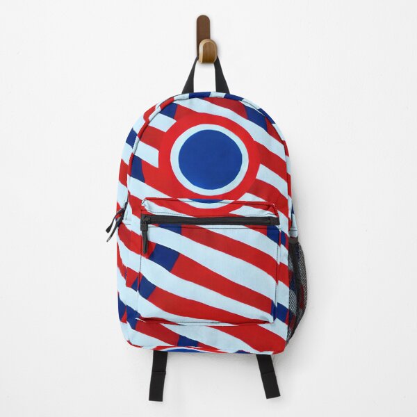 Item preview, Blue White Red Wavy Geometry - Seamless Pattern designed and sold by Chubuter.