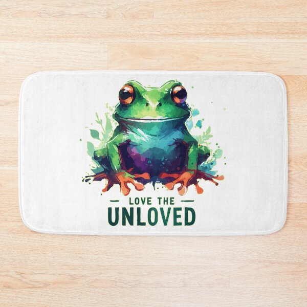 Item preview, Love The Unloved Frog Watercolor designed and sold by TomFrontierArt.