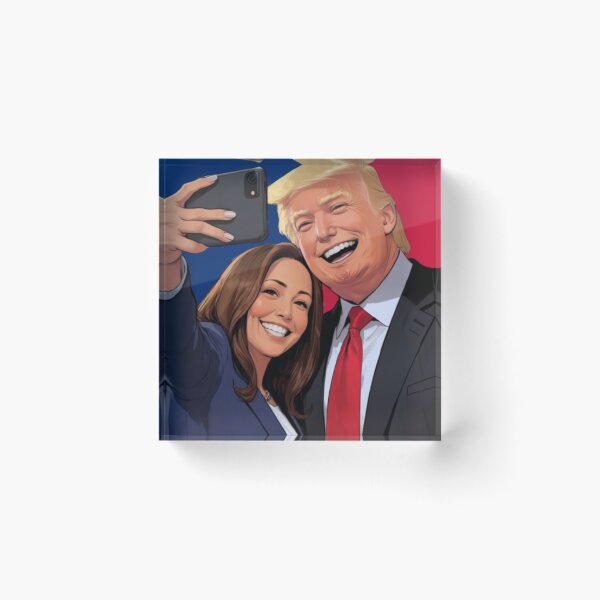 Item preview, Trump and Harris - Diverging Visions for America's Future designed and sold by NEKKI Originals.