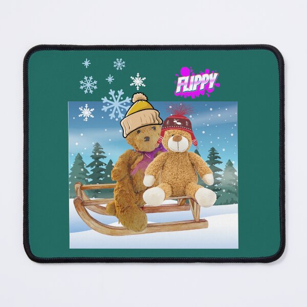 Item preview, Flippybear Sledding fun designed and sold by hapeve4shirts.