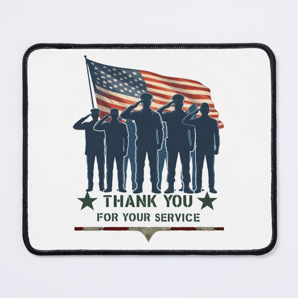 Item preview, Thank you for your service designed and sold by BlackCoralArt.