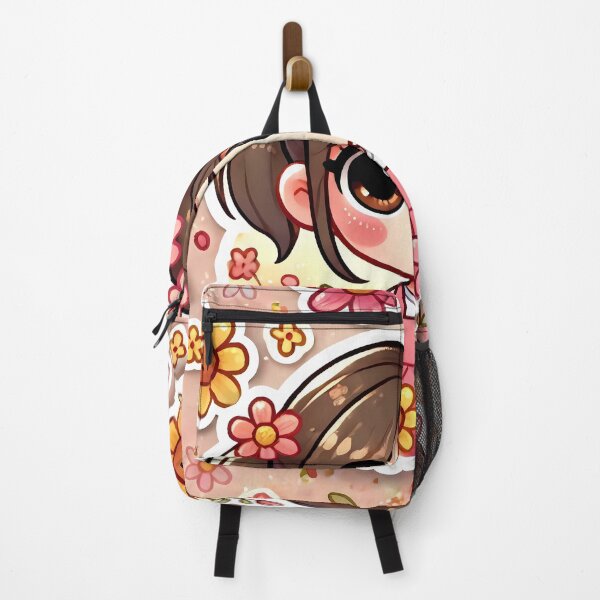 Item preview, "Smiling Little Girl in Flower Garden" designed and sold by Peelya.