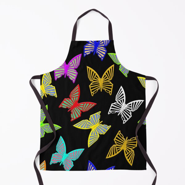 Item preview, Butterfly modern fabric design designed and sold by TerenceLacey.