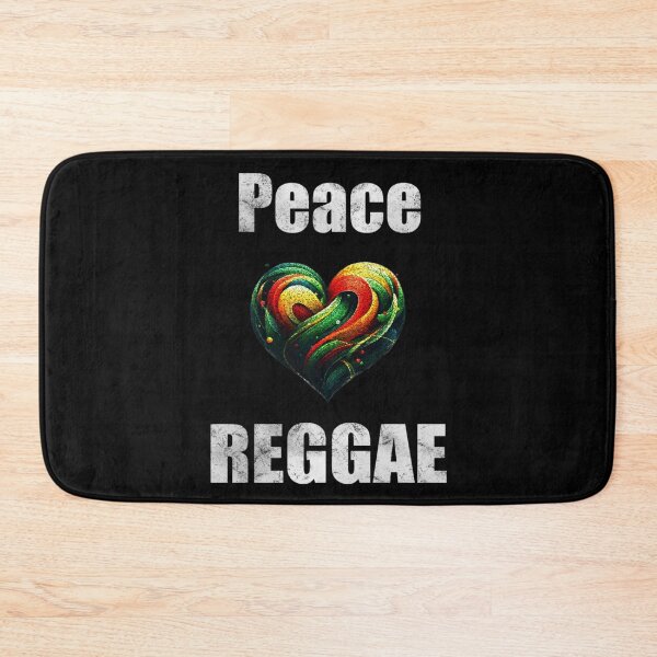 Item preview, Love Peace Music Rasta Reggae Rastafari Roots Reggae Pride  designed and sold by Creat-Des.