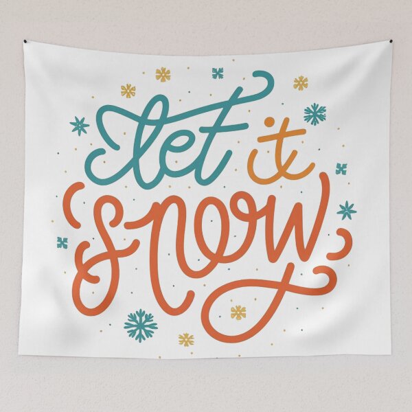 Item preview, Let It Snow | Winter Wonderland Festive Design designed and sold by HahaHandlesHub.