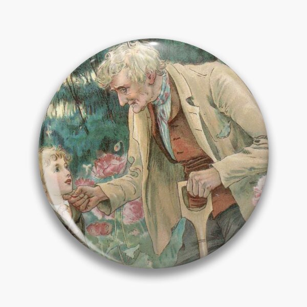 Item preview, Grampa and Grandson vintage art designed and sold by Vintage Designs +.
