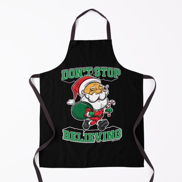Item preview, Santa Claus, Don't Stop Believing designed and sold by eShirtLabs.