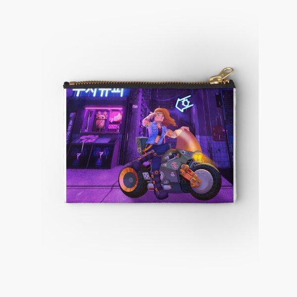 Item preview, olivia on her akira style bike designed and sold by billp227.